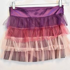 Girls Trac Purple Tutu Skirt L